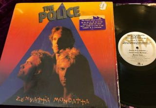 Rare 1980 The Police Zenyatta Mondatta Vg,  Santa Maria 1st Press Shrink Wave