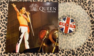 Queen - Rock In Rio ‘rare Clear Vinyl’ (uk Imp Lp) Freddie Mercury