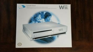 Rare Horizontal Nintendo Wii Stand - Pdp Pelican Complete W/box & Instructions