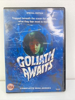 Goliath Awaits - Dvd Full Tv Mini - Series 2 Disc [mark Harmon] Rare Oop