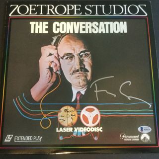 Francis Ford Coppola Signed Laserdisc Rare Beckett Autographed