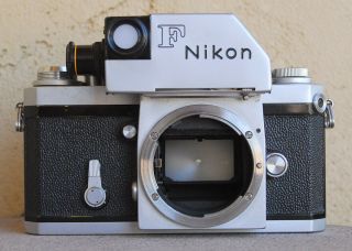 RARE Nikon F w Photomic Finder EP Engraved Incident Light attachments 2