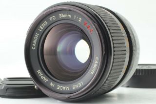 Rare Near Canon Fd 35mm F2 S.  S.  C.  Ssc Mf Wide Angle Lens From Japan 460