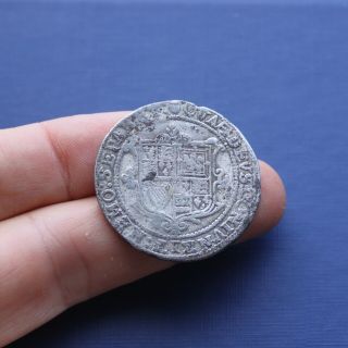 Hammered Silver Coin James 1st Half Crown 2nd Coinage Rare C 1604 Ad