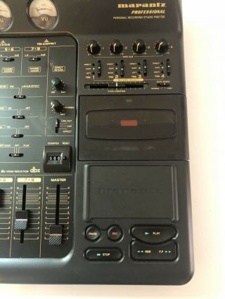 Marantz PMD - 720 Four - Track Cassette Recorder & 12 Line Analog Mixer (Rare) 2
