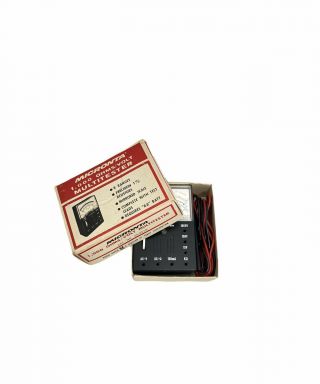 Vintage Radio Shack Micronta 1000 Ohms/volt Multitester 22 - 027b