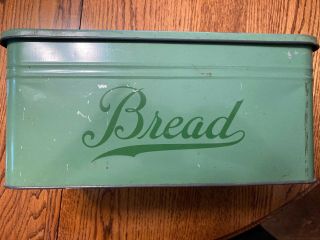 Vintage Antique Empeco Metal Bread Box.