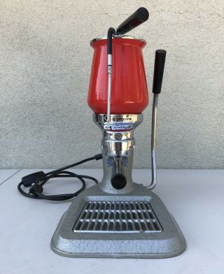 Vintage La Peppina Espresso Machine Made In Italy Rare - 3