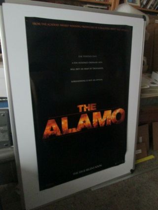 The Alamo 2004 Ds One Sheet - 27x40 Rolled - Rare International Style
