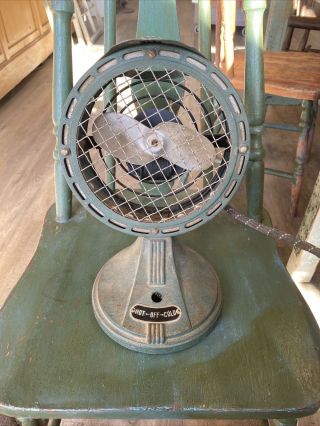 Vintage Comfy - Aire Fan Losee Products.  Antique Hot - Cold Fan