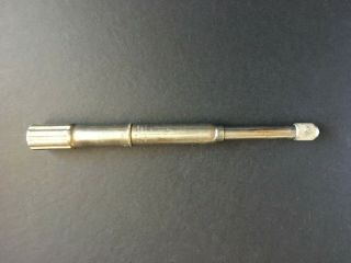 Antique / Vtg Goodell Pratt Hand Push Drill Bit Brace • Rare Made In Usa