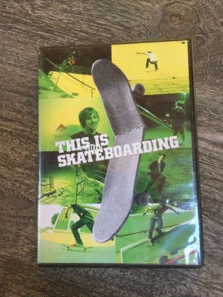 Emerica This Is Skateboarding Dvd Skate Reynolds Ellington Romero Templeton Rare