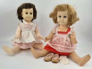 Two (2) Vintage Chatty Cathy Dolls - Parts