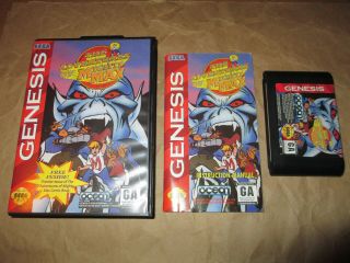 Adventures Of Mighty Max Sega Genesis Complete Cib Rare L@@k