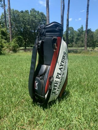 Tpc Sawgrass The Players Championship Staff Bag (extremely Rare) W/rain Cover