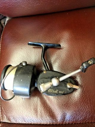 Ft4 Vintage Mitchell Garcia 300 Spinning Fishing Reel Made In France Functions