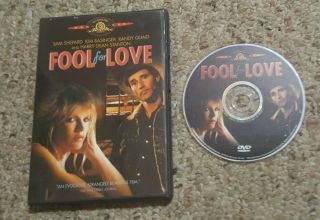 Fool For Love (dvd,  2004) Rare Oop Kim Basinger Sam Shepard Region 1 Usa