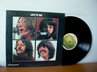 The Beatles " Let It Be " Rare Limited Edition Vinyl 1995 Apple C1 - 46447