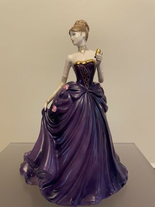 Coalport Figurine - Lady Caroline At The Opera Ltd Edition,  Rare 821