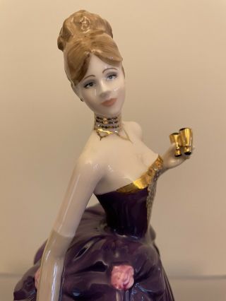 Coalport figurine - LADY CAROLINE AT THE OPERA Ltd Edition,  RARE 821 5