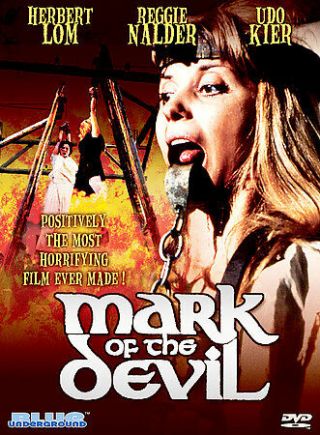 Mark Of The Devil Dvd Rare Blue Underground Video Nasty Horror Exploitation 1969