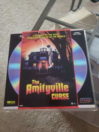 Rare Horror Laserdisc The Amityville Curse Vidmark Entertainment