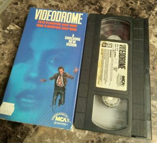 Videodrome: Uncut Version (vhs,  1982) Rare Sci - Fi Horror