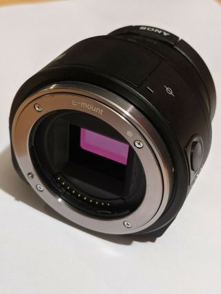 Sony Alpha Qx1 20.  1mp Digital Camera Rare Usa Seller