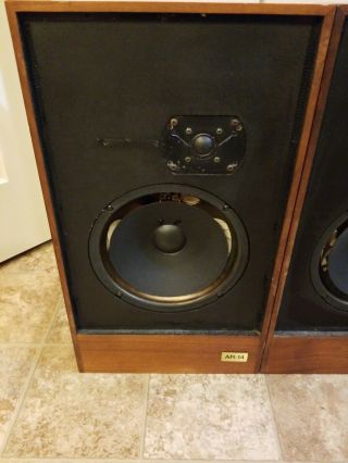 SET OF VINTAGE RARE ACOUSTIC RESEARCH AR 14 SPEAKERS 4