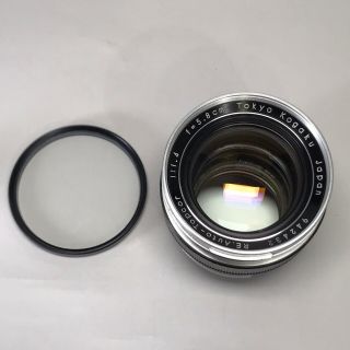 Near - Topcon Re Auto - Topcor 5.  8cm F/1.  4 Mf Lens Exakta Exa Mt 942432,  Rare