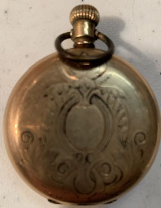 Antique Pocket Watch,  Case,  Missing Hands,  Rusted Interior,  Doesn’t Run