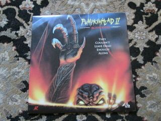Pumpkinhead Ii : Blood Wings (laserdisc,  1994) - Rare