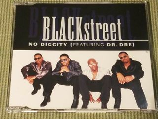 Blackstreet No Diggity (featuring Dr.  Dre) Rare 5 Track Remix Cd