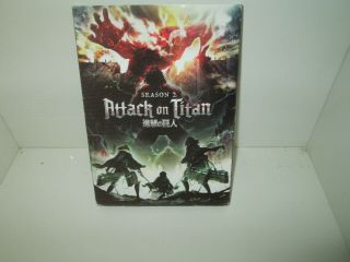 Attack On The Titan - Season 2 Rare Japanese Anime Dvd Set (5 Hours)
