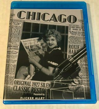 Chicago - 1927 Blu - Ray Rare Mod Edition Flicker Alley With The Golden Twenties