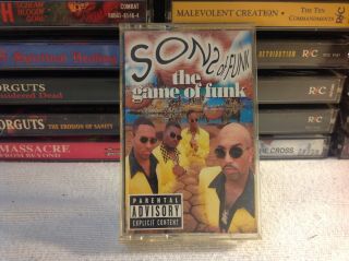 Sons Of Funk The Game Of Funk Rare G - Funk 1998 No Limit Records Master P Silkk