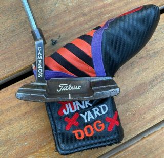 Rare Scotty Cameron Oval Track Oil Can Newport Putter,  35 In,  Art Of Putting