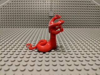 Real Lego Ninjago Fangtom Minifigure Fangpyre Red Snake Serpentine 9445 2