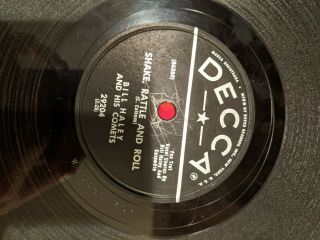Retro 10 " 78 Rpm Rare Vinyl - Bill Haley And His Comets