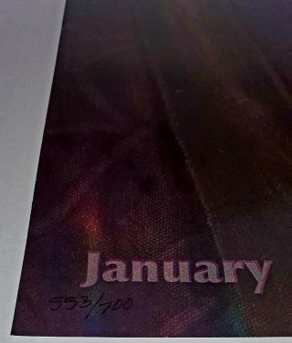 Tool Poster San Jose,  CA 2020 by Chet Zar,  Not Signed,  Fear Inoculum Tour RARE 5