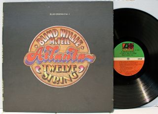Rare Blues Lp - Blind Willie Mctell - Atlanta Twelve String - Blues Originals Vol.  1