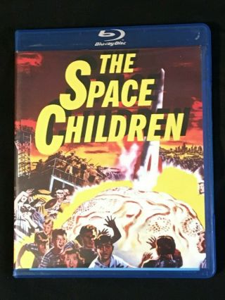 The Space Children Blu Ray Disc Sci Fi Rare Oop 1958 Science Fiction Movie