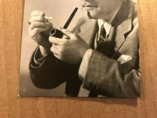 Nigel Bruce Very Rare Early Autographed Photo Sherlock Holmes Rebecca ' 41 4