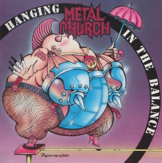 Metal Church - Hanging In The Balance (blackheart Rec,  1993) / Rare 1st Us Print