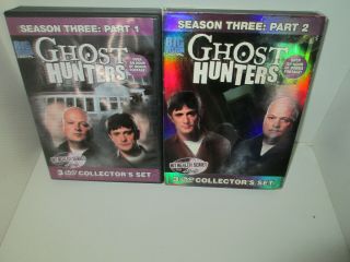 Ghost Hunters - Season Three Part 1 & 2 Rare (6 Disc) Dvd Set Sci - Fi Channel