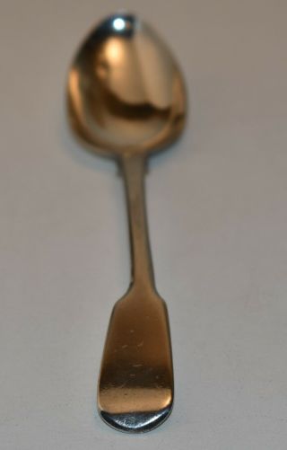 Antique Hallmarked George IV English Silver Spoon,  London 1819,  Wms Eley & Fearn 3