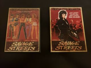 Savage Streets Dvd Rare 1984 Linda Blair 2 Disc Special Edition Scorpion