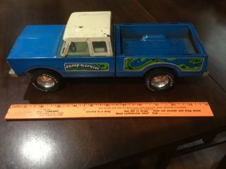 Nylint Camp N Cruise Blue And White Truck Pressed Steel 1970 