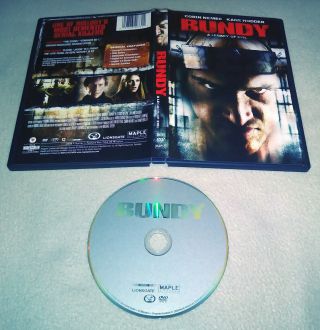 2009 Bundy A Legacy Of Evil Dvd Horror Kane Hodder Corin Nemec Oop Rare