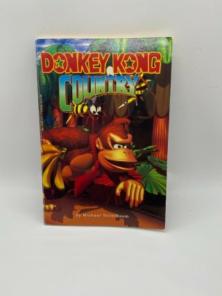 Donkey Kong Country By Michael Teitelbaum - Vintage Nintendo Collectable Rare